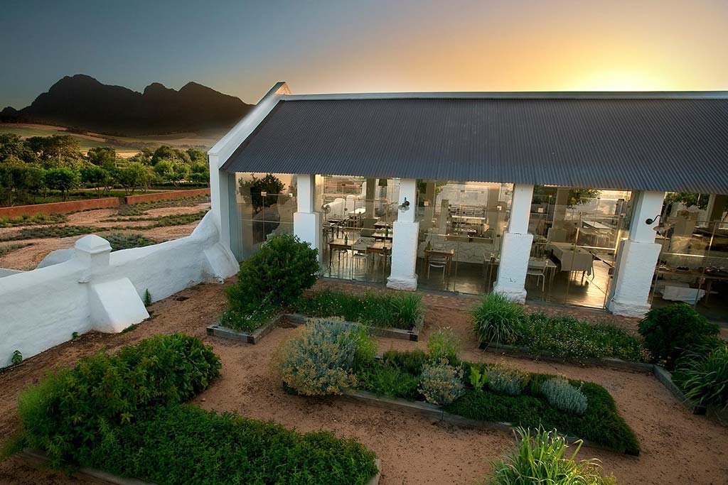 Babylonstoren restaurant exterior