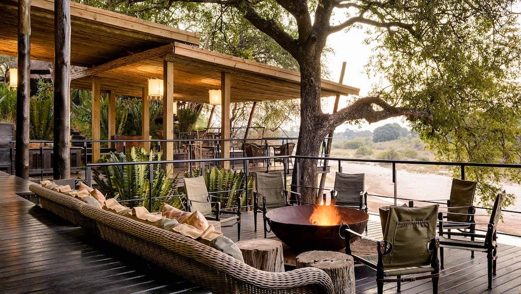 Singita exterior deck