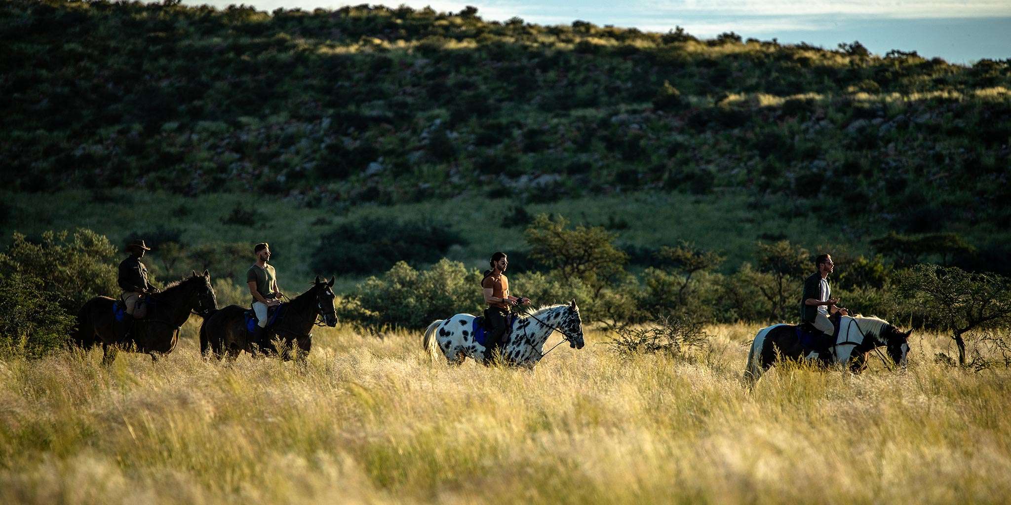 One of the best ways to traverse Africa’s wide-open spaces is on horseback