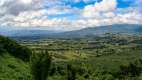 Aerial view of the Rwanda landscape