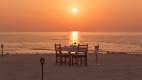 Beach dining at Innahura