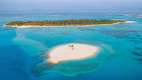 Aerial view of Loabi Island