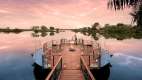 View from the main deck at Thorntree river lodge