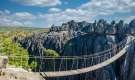 Suspension bridge at Tsingy de Bemaraha