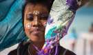 Visage maquille femme Madagascar