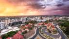 Rain clouds above Windhoek