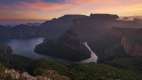 Sunrise over the Blyde River Canyon