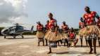 Local people dancing