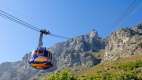 Cable car going up Table Mountain